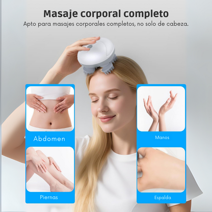 Masajeador corporal 4 cabezales