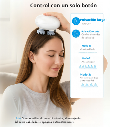 Masajeador corporal 4 cabezales